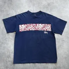 XL 白タグ old stussy ハワイアンガール フラガール Tシャツ