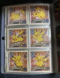 ポケモン 明治 ポケモンオリジナルグッズシール 5枚セット　ピカチュウ ポケモン 明治 ポケモンオリジナルグッズシール 5枚セット ピカチュウ