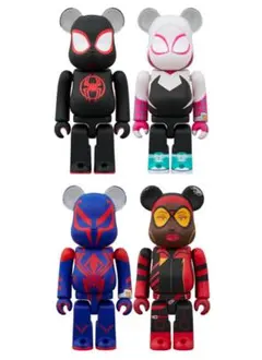 BE@RBRICK SPIDER-MAN 100% 4PCS SET