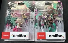 【新品未使用‼️】amiibo ヒメ/イイダ セット(スプラトゥーンシリーズ)