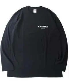 お値下げ！KADOYA ロングTシャツ ブラック M