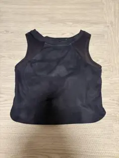 SUKALA メッシュタンクトップ ブラック