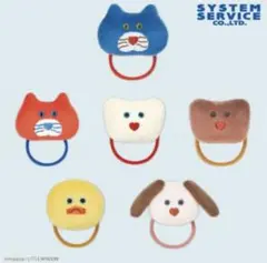 mojojojo　マスコット付きヘアゴム　【全6種 コンプリートセット】