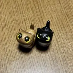 スーダン 猫の置物