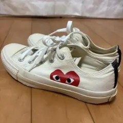 コムデギャルソン　コンバース オールスター ホワイト