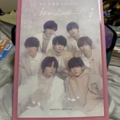 なにわ男子 ライブ パンフレット