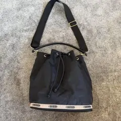 レスポートサック　Drawstring Bagブラック M
