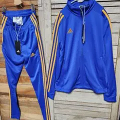 新品 アディダス ジャージ 上下セットアップ レディース M 3ストライプ