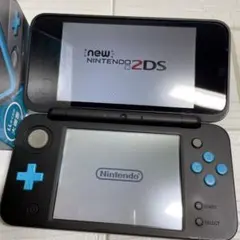 newニンテンドー2DS LL ターコイズ×ブラック 任天堂 本体 2DS 箱付