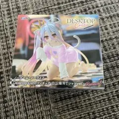 ノーゲーム・ノーライフDesktopCuteフィギュア 白 猫耳Tシャツver.