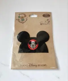 ディズニー ミッキー ワッペン 帽子 ファンキャップ イヤーハット