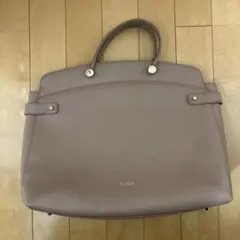 FURLA ベージュ ハンドバッグ