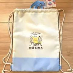 新品！ポケットモンスター ポケモン ピカチュウ らくらくナップサックのサムネイル