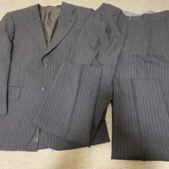 新品　GEAR ストライプ柄　スーツ セットアップ　上下　上下セット　wool