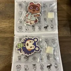 どうぶつの森　キャラマグネッツ　たぬきち　きぬよ　あつ森