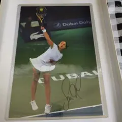 テニス 女王 シュテフィ・グラフ 証明書付き 直筆サイン入りフォト
