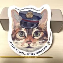 非売品 cat's issue Cat's Nap Time ステッカー