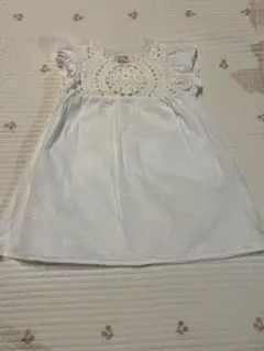 プティマイン ワンピース 白 90サイズ
