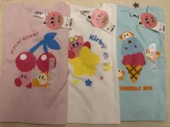 未使用　星のカービィ 半袖Tシャツ 3枚セット 110cmのサムネイル