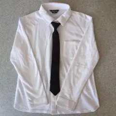 Comme Ca Ismネクタイ付き長袖シャツ130