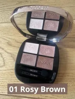 DECORTE スキンシャドウ デザインアイパレット 01 Rosy Brown