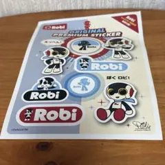 Robi オリジナルステッカー ディアゴスティーニ