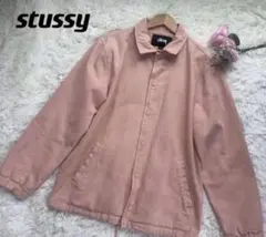Stussy コーチジャケット ピンク