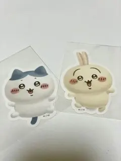 ちいかわ ハチワレ うさぎ ステッカー 2枚セットのサムネイル