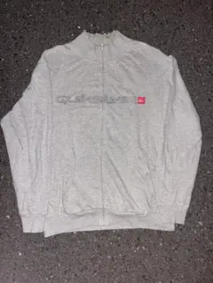 00s QUIKSILVER ジップ スウェット グレー y2k サーフ　sk8のサムネイル