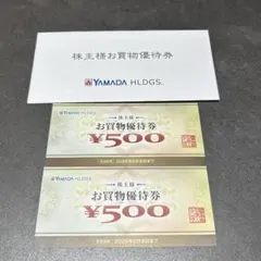 ヤマダ電機　株主様お買物優待券　1000円分