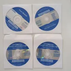 Corel WinDVD & Fujitsu CD 4枚セット