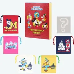 未開封東京ディズニーランドポーチコレクション巾着セットシークレット6枚セット