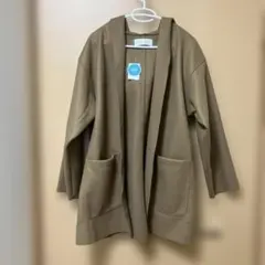 【未使用】chocolat raffine フード付コート　コーディガン