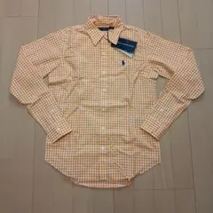 新品未使用 ラルフ RALPH LAUREN 長袖 ギンガムチェックシャツのサムネイル
