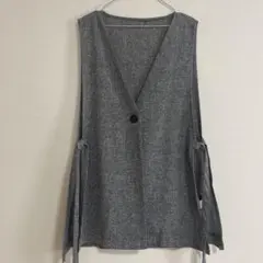 しまむら Radarista ベスト ジレ グレー