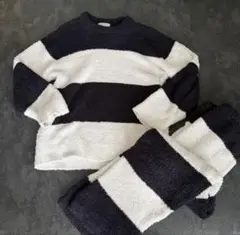 GELATO PIQUE ストライプ ルームウェア　パジャマ　Lサイズ　セット