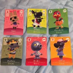 amiibo(やよい・リアーナ・テッチャン・アザラク・デジャネイロ・ギーガー)