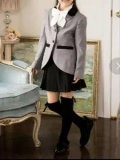 【キャサリンコテージ】 卒業式スーツ•ブラウスのセット