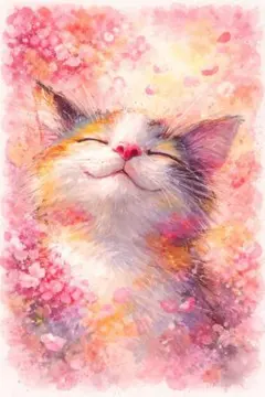 ✨秀麗品✨】 ポジティブな猫のポップアート 絵画 大きいサイズ - メルカリ