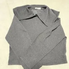 ビッグカラー ニット