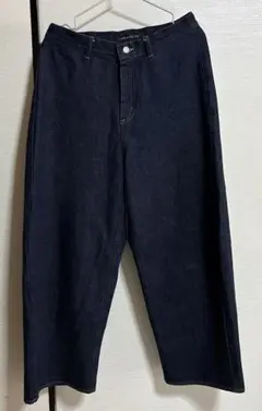 mizuiro ind インディゴブルー ワイドパンツ