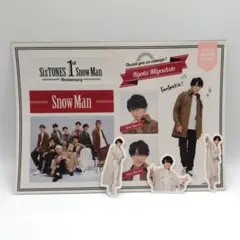 Snow Man 宮舘涼太 1st Anniversary ステッカーセット