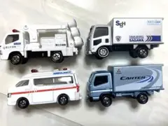 トミカまとめ売り4台セット　赤箱絶版