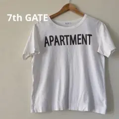 7th GATE Tシャツ ホワイト 半袖
