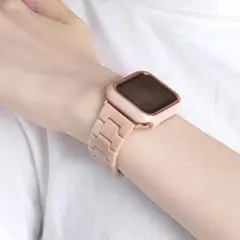 新入荷アップル ウォッチ プラスチック バンド 38/40/41mm ピンク