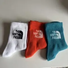THE NORTH FACE キッズ靴下 3足セット 19〜21cm