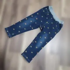 Daddy Oh Daddy スマイリーフェイス柄 ロングパンツ