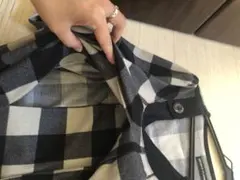 授乳用ワンピース。秋冬用。