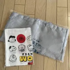 ま*ん様 新品未使用　スヌーピー　手拭い、エコバッグ