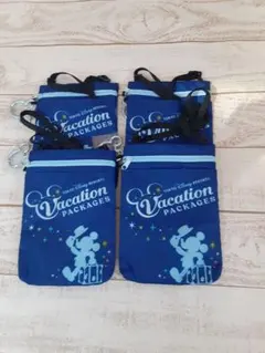 東京ディズニーリゾート バケーションパッケージポーチ 4個セット